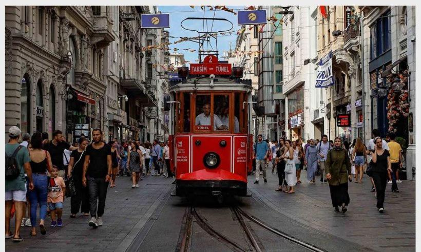 Hotel Pera Tunnel Istanbul Exterior foto
